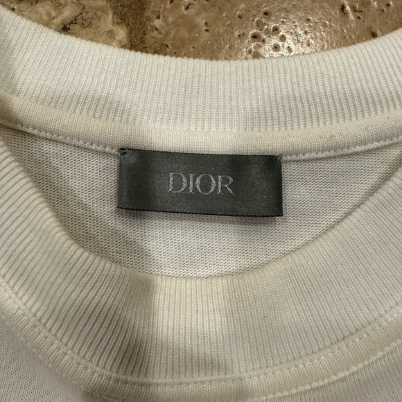 Dior Kim Jones x Raymond Pettibon Patch White T-Shirt - Picture 7 of 14